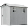 Patiowell Fit-it 4x8 Plastic Storage with Floor, Gray